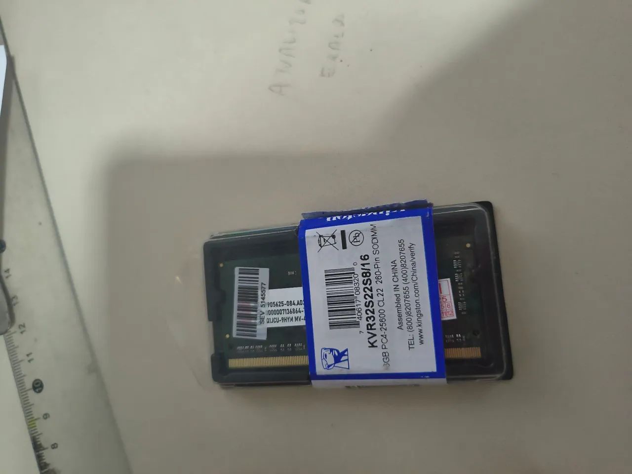 16GB Memory for Notebook Kingston DDR4 3200 KVR32S22S8/1664330127587459120