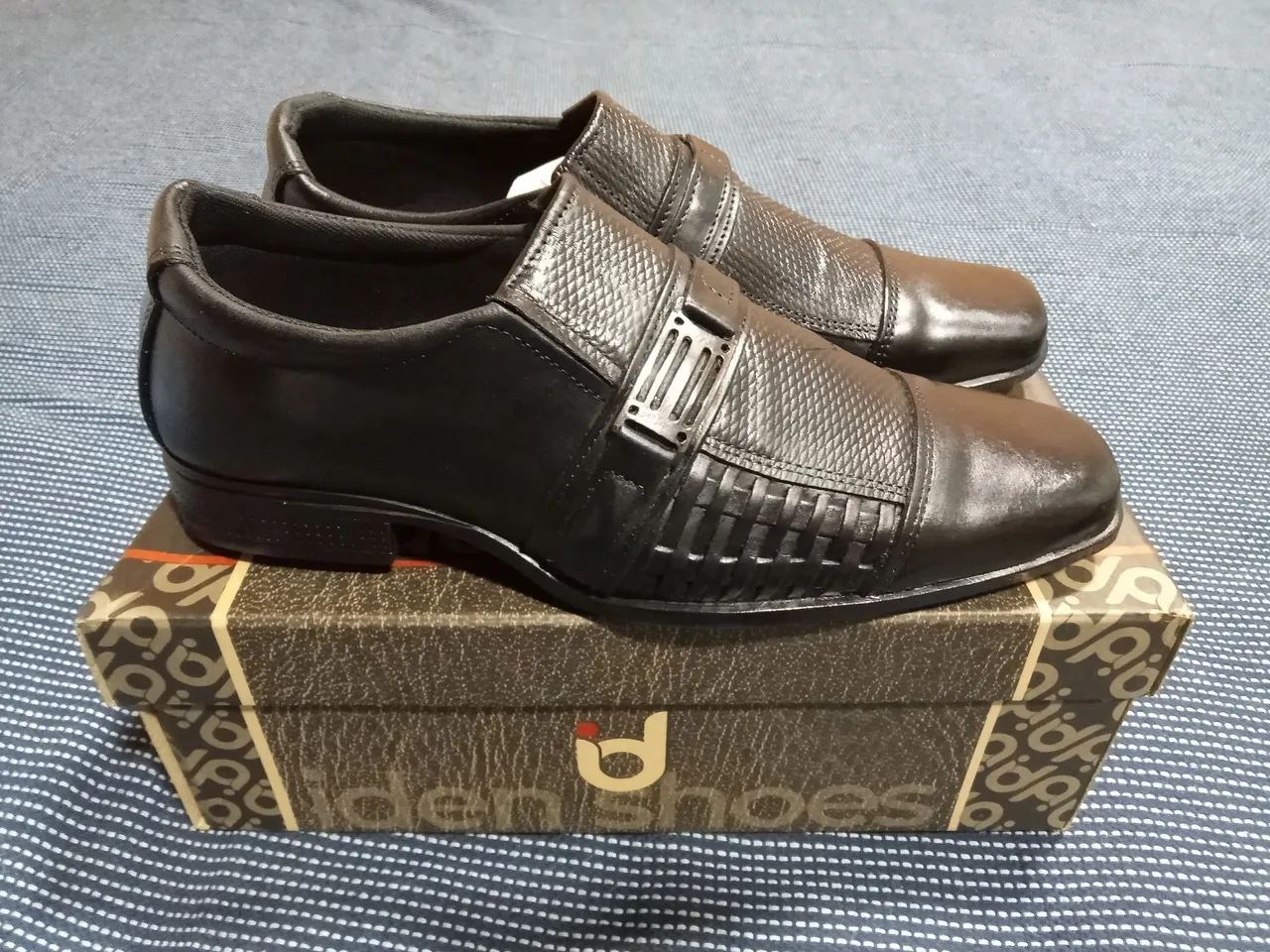 Sapato de couro masculino N:41