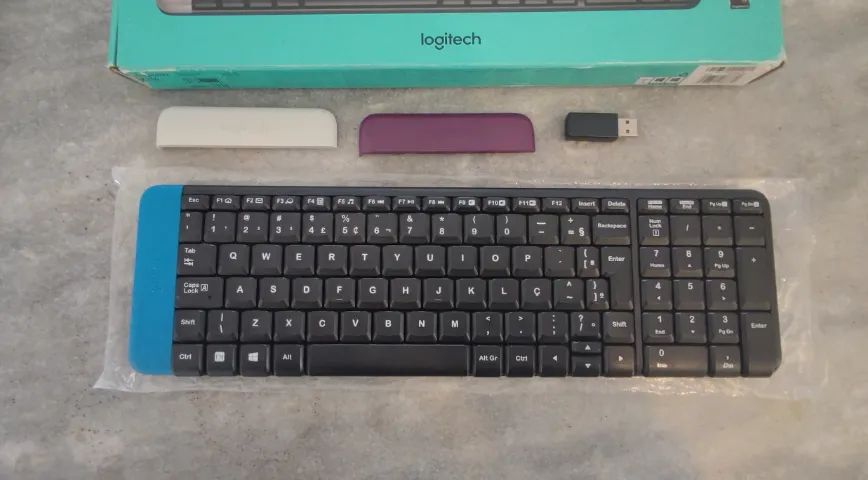Teclado sem fio Logitech K230 - Foto 3