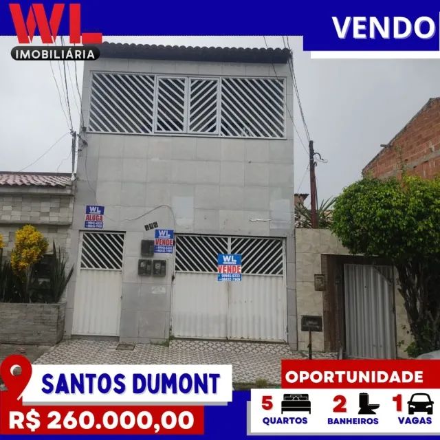 Casa no Santos Dumont - Dois pavimentos