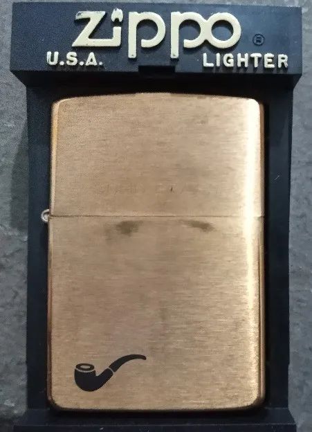 Antigo isqueiro Zippo modelo Classic Pipe - Anos 90 - Foto 2