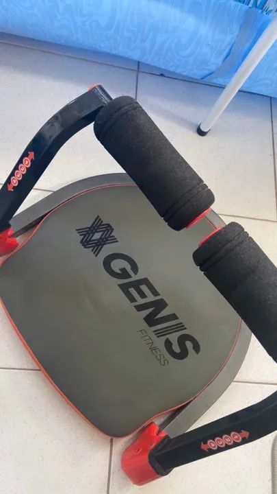 Polishop 3 em 1 aparelho abdominal, glúteos e bíceps.