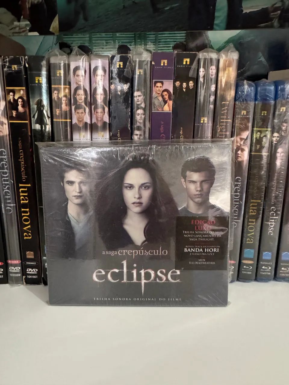 Coleção completa - Crepúsculo - Livros, DVDs e CD - Foto 3