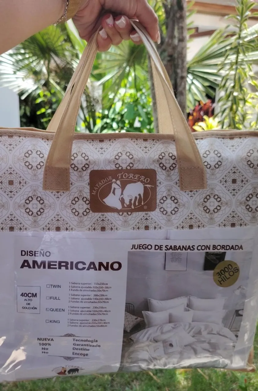 lençol Queen 100% algodão 3000 fios envio pela OLX PAY