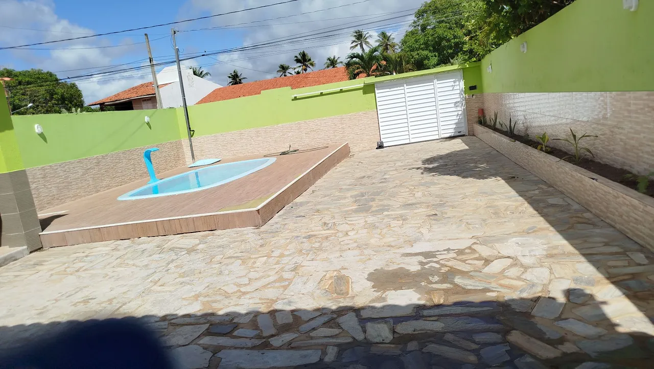 Casa com piscina temporada mosqueiro