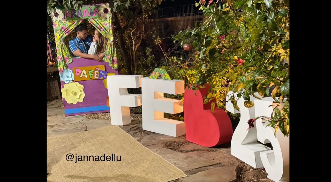 Letras 3D para locação MDF gigantes 
