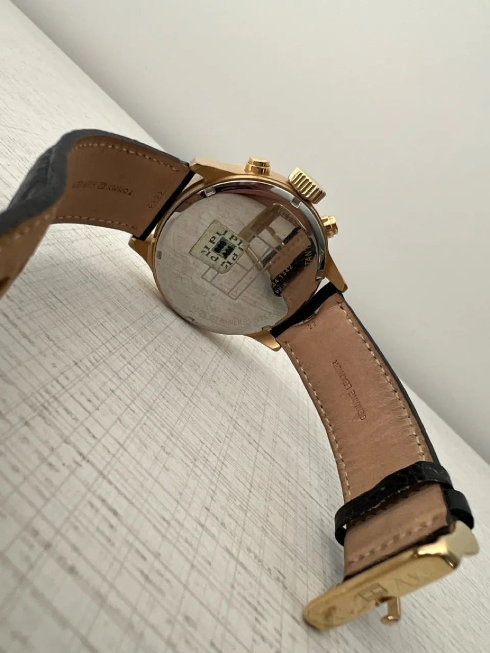 Relógio Tommy Hilfiger 46mm Leather - Foto 2