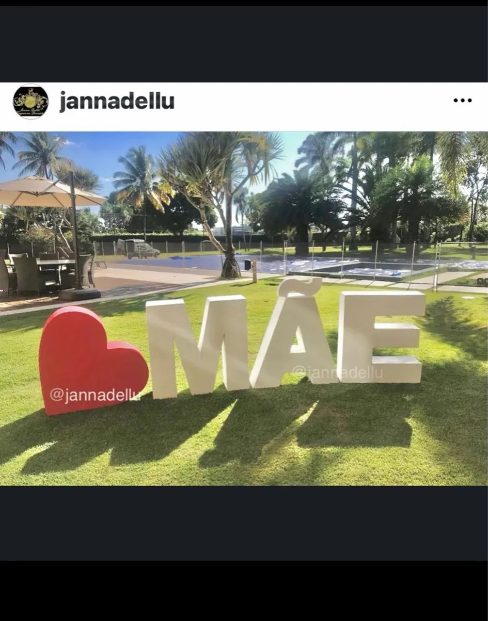 Letras 3D para locação MDF gigantes  - Foto 3