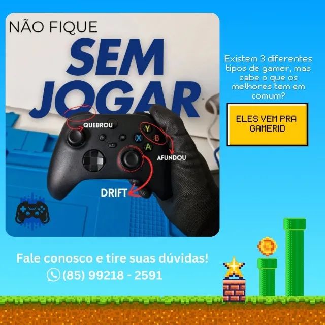 Conserto de controles PS4, PS5, Xbox One, Xbox Séries S/X - Foto 3