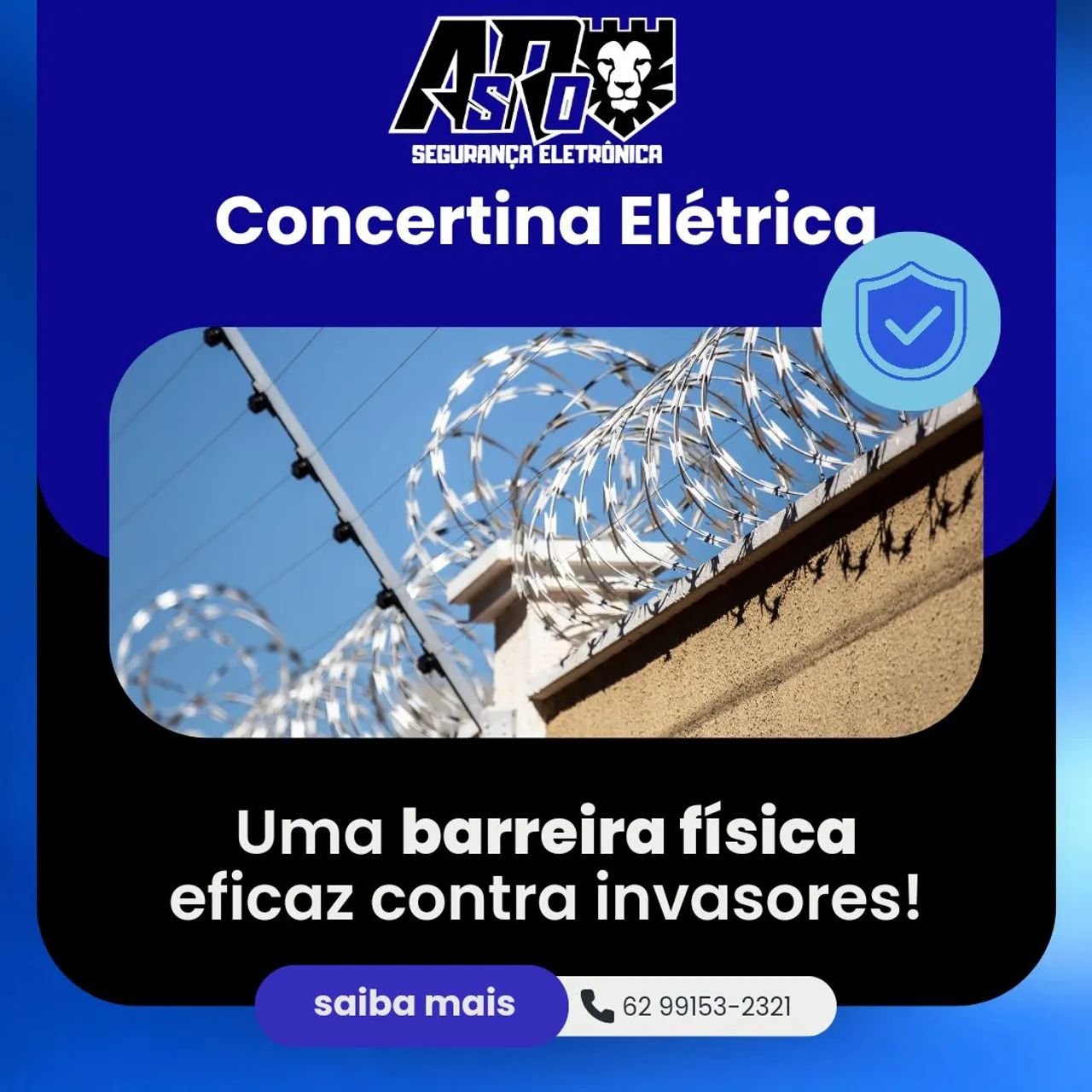 Cerca elétrica ou concertina - instalação  - Foto 2