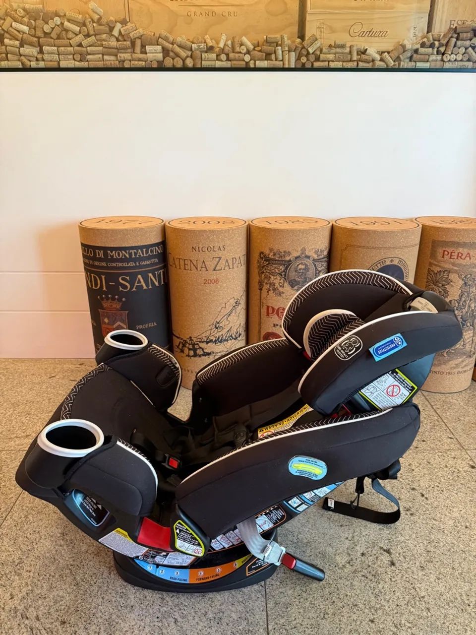 Cadeirinha de carro Graco 4Ever DLX - SIMPLESMENTE A MELHOR!!! - Foto 3