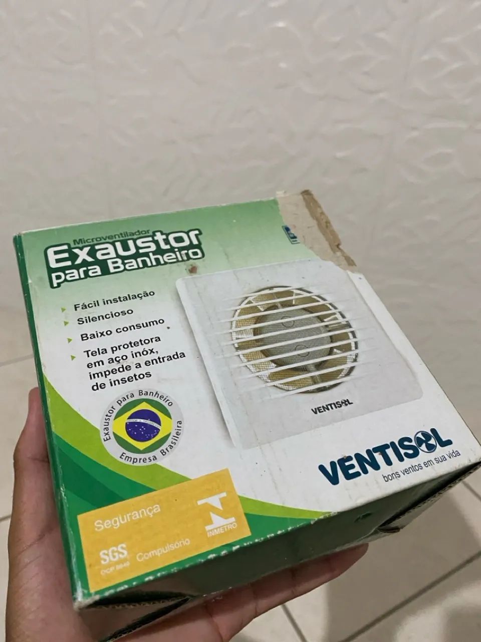 exaustor para banheiro