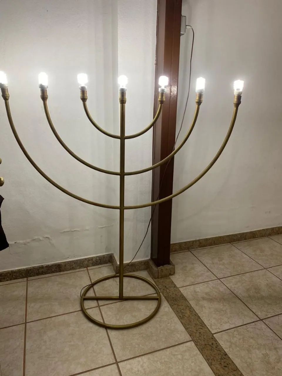 Candelabro 7 hastes tamanho grande