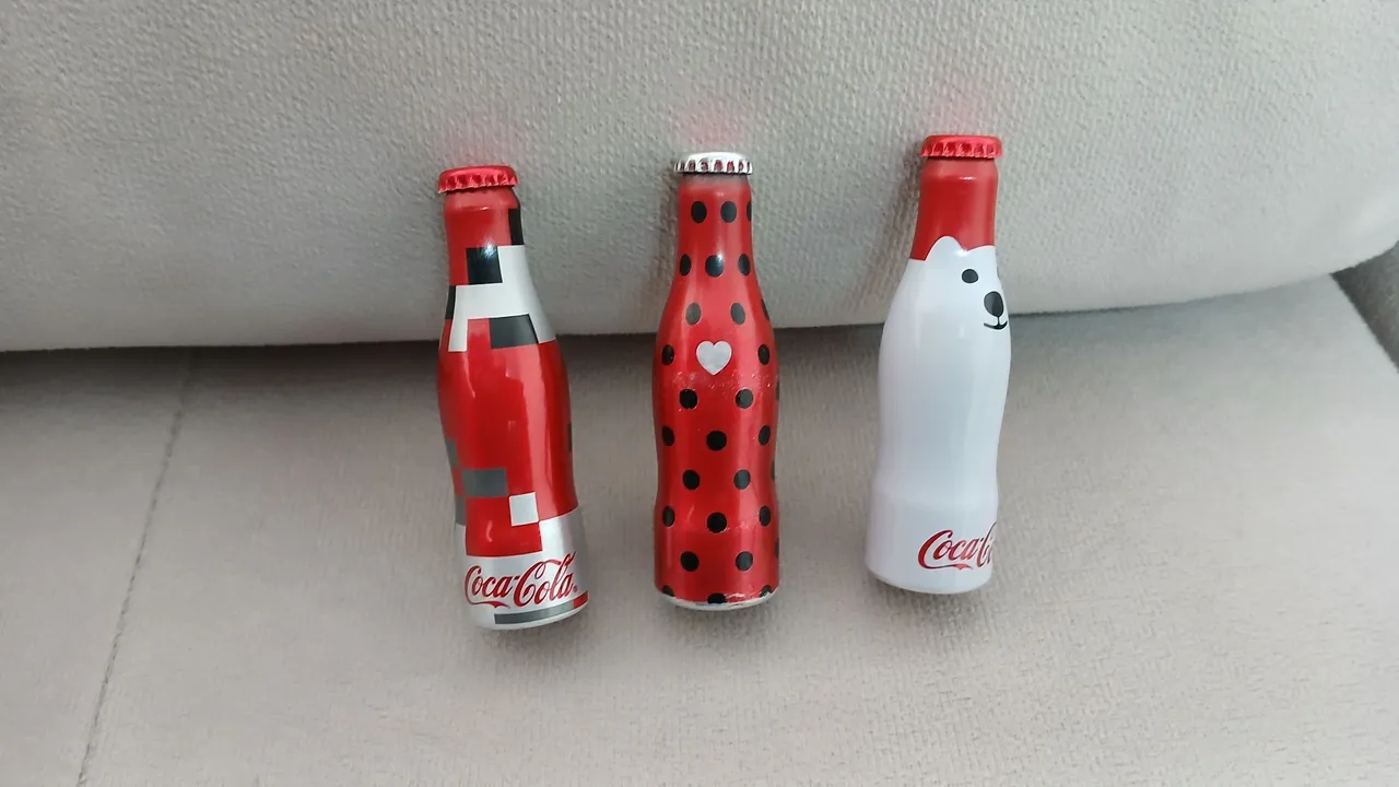 Mini Garrafas Coca-Cola - Atenas 2004
