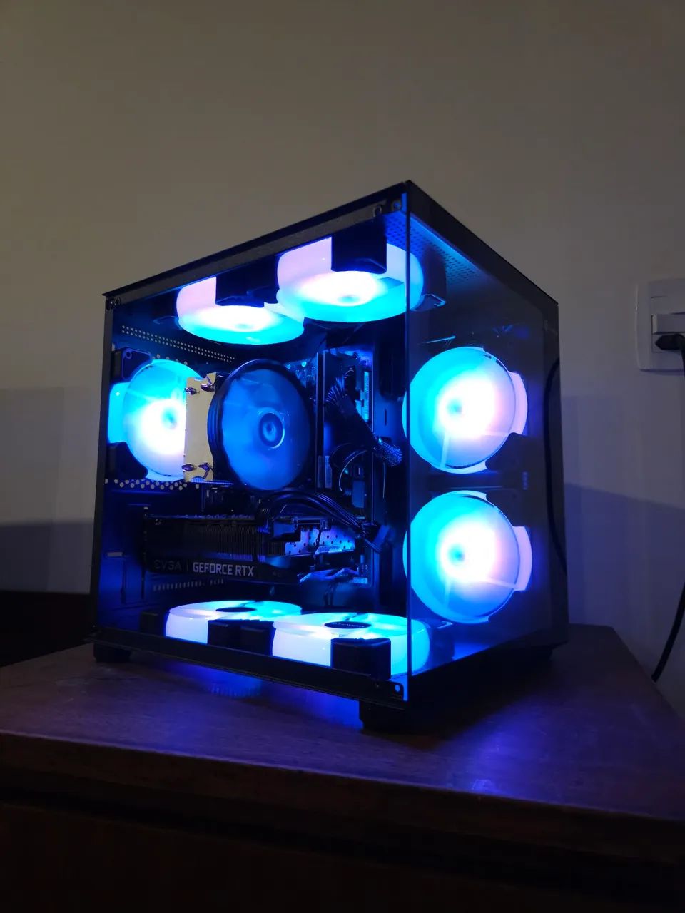 PC gamer com i3 10 Ger! RTX 3060 16gb ram e SSD! - Foto 2