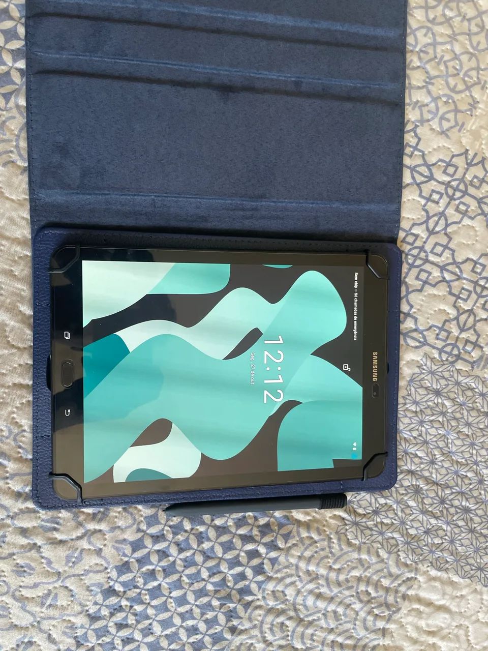 Tablet Samsung MODELO TM-T825 com biometria  - Foto 2