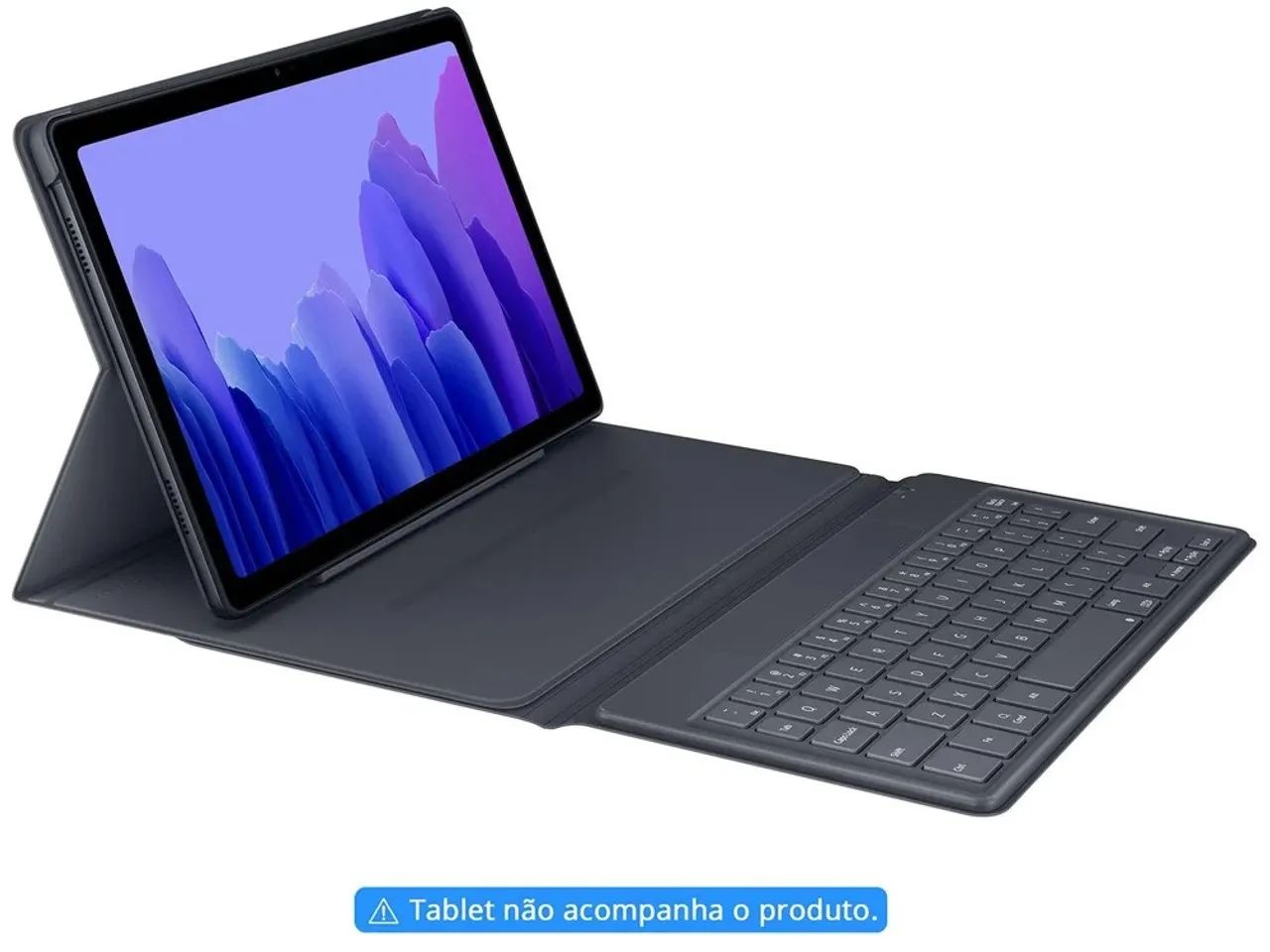 Capa protetora com teclado galaxy Samsung Tablet A7 10.4 Sm-T500 e T505 - Foto 5