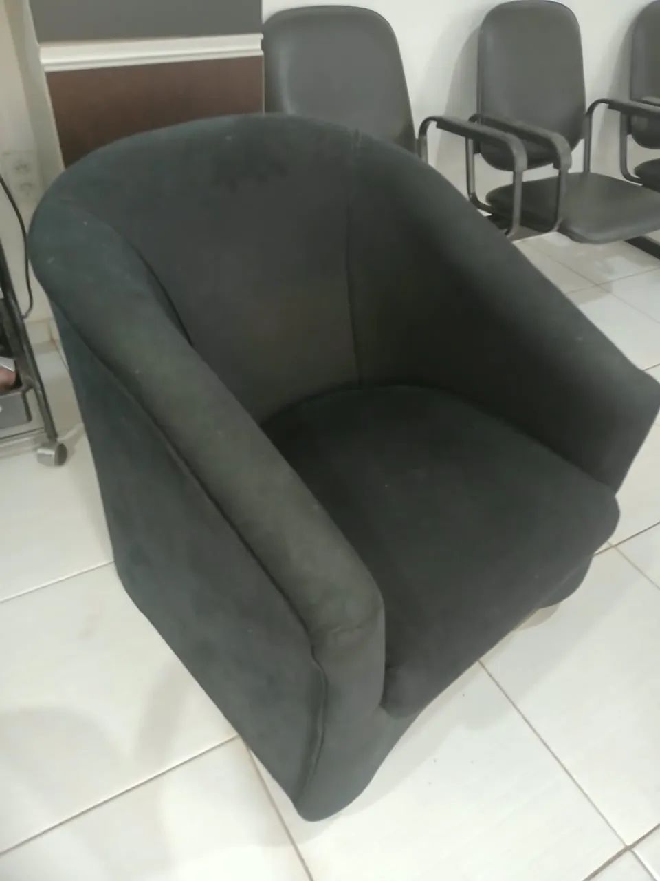 Conjunto com 3 poltronas 