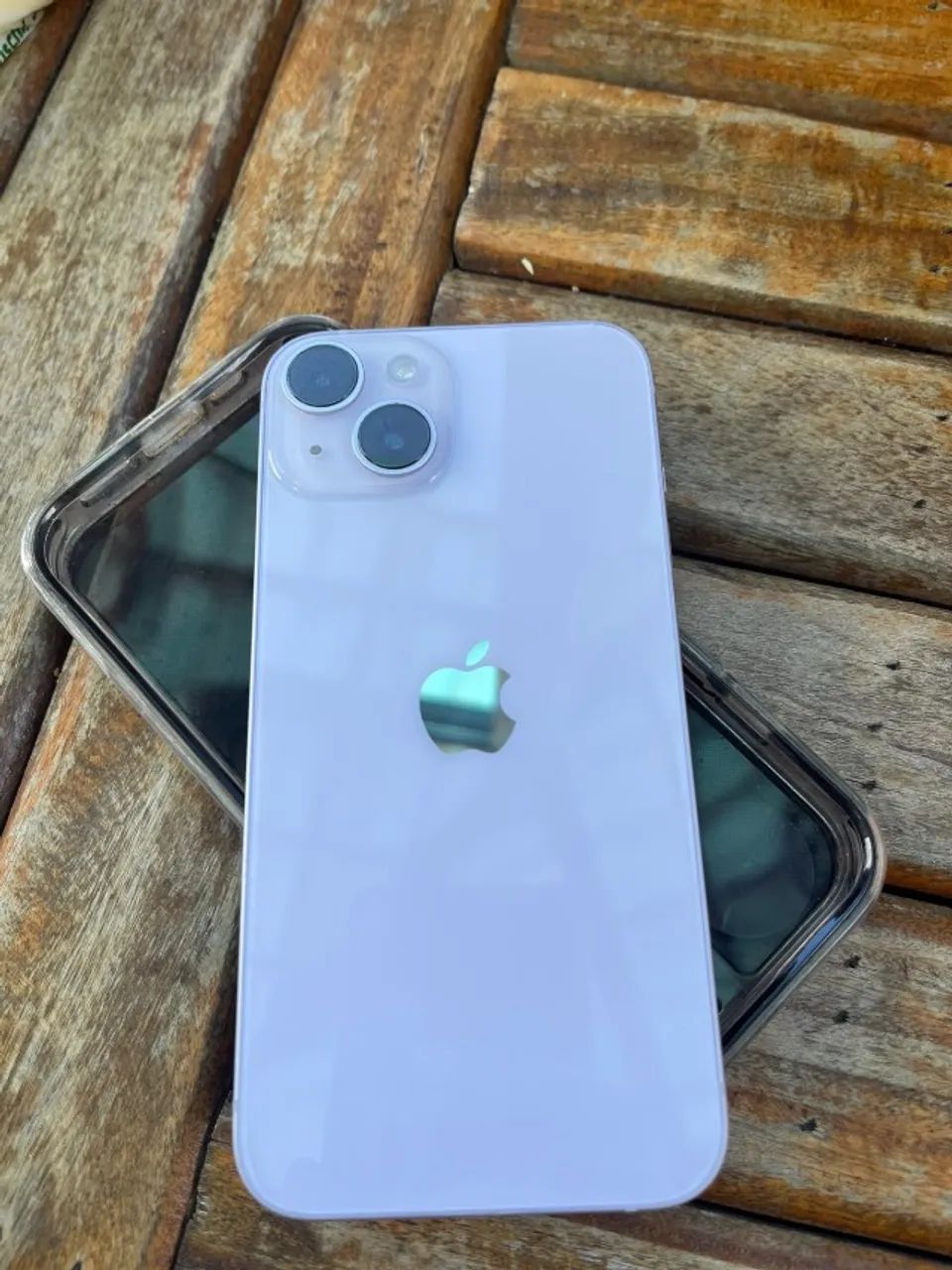 IPhone 14 128GB Lilás - Impecável, com Caixa Original - Foto 3