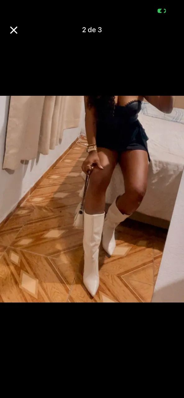 Bota Feminina - Cano Médio  - Foto 2