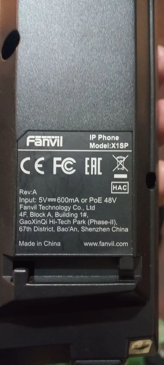 IP Phone Model: X1SP - Foto 3