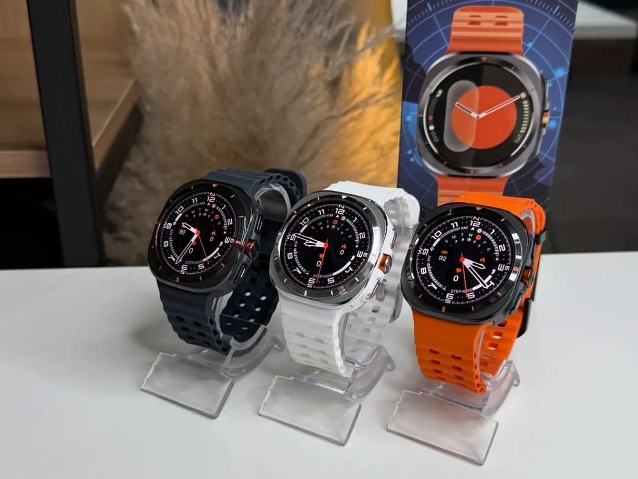 Smartwatch SU01 - GPS - tela amoled 