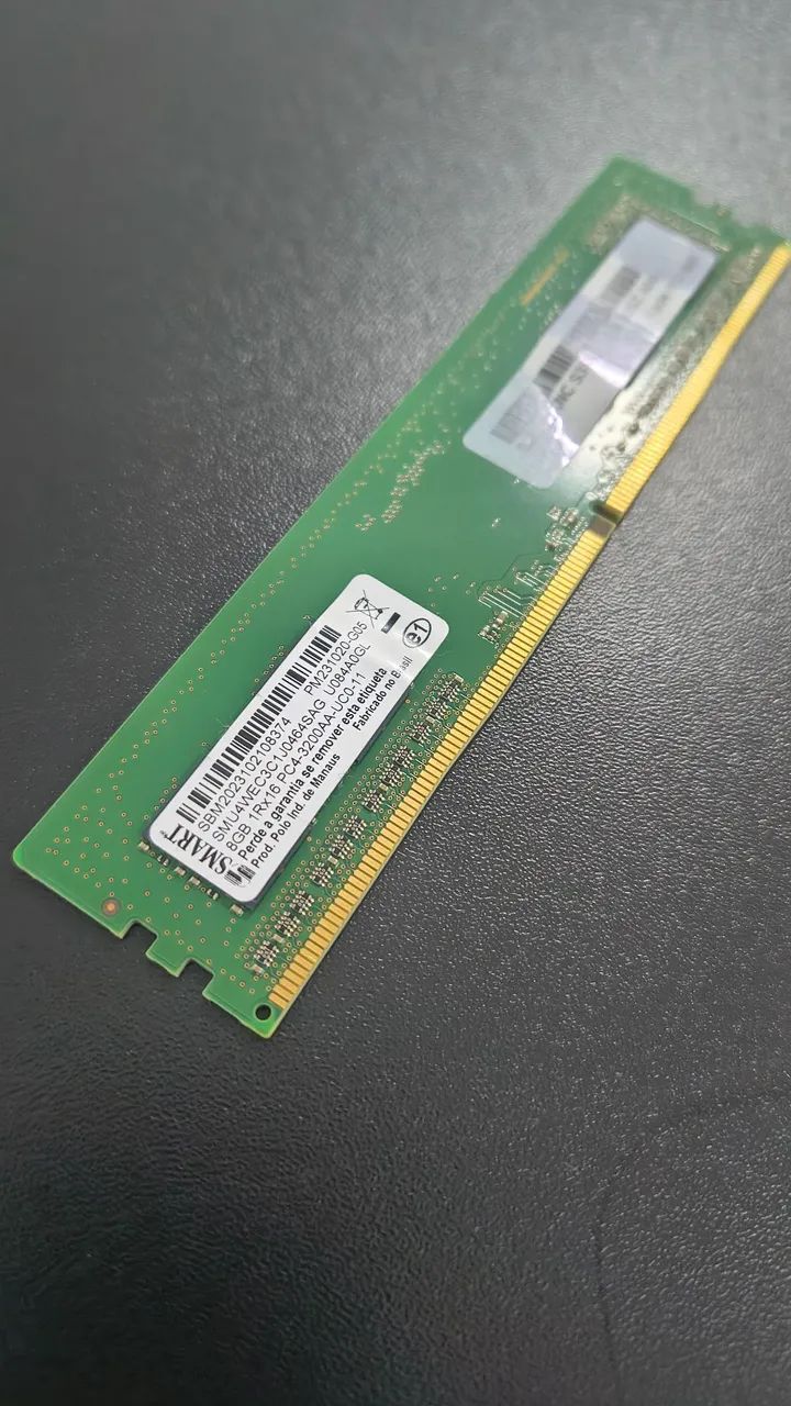 MEMÓRIA RAM 8 GB