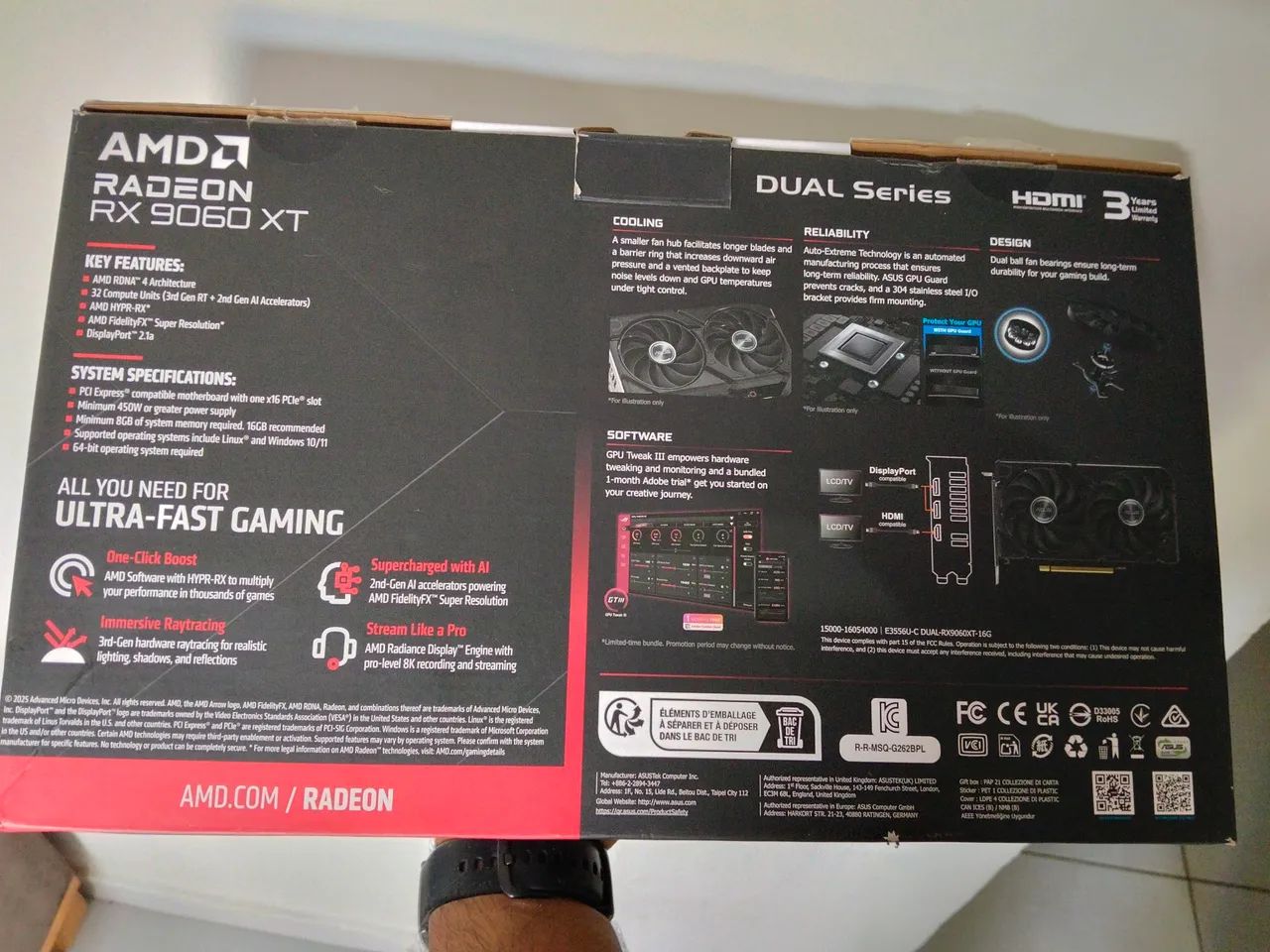 Placa de vídeo RX 9060XT - Foto 4