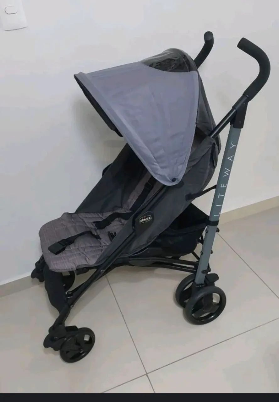 Carrinho Chicco Liteway - Excelente - Foto 4