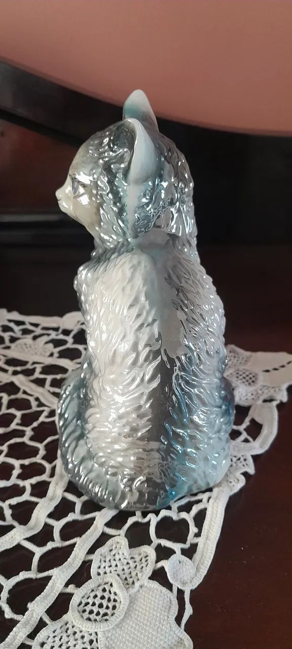 BIBELÔ ANTIGO EM PORCELANA  - Foto 2