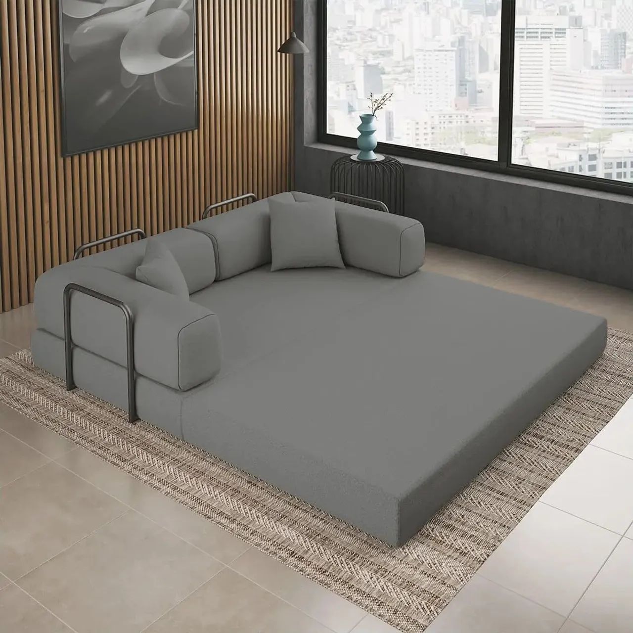Sofá Cama Balaqui Décor - Foto 4