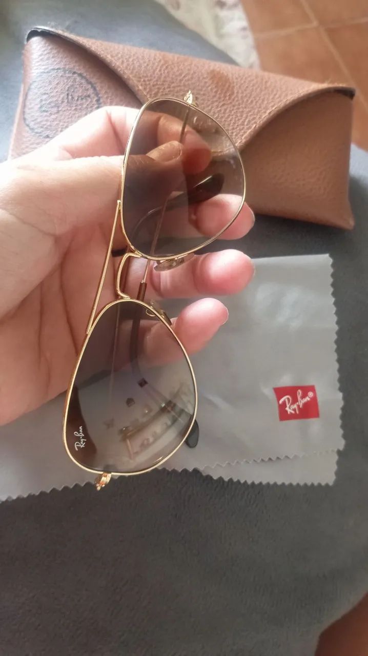 Óculos Ray-ban aviator  - Foto 2