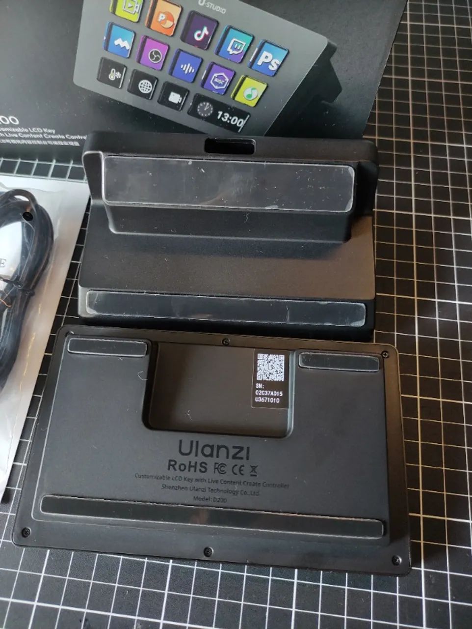 Ulanzi D200 Stream Deck 13 Teclas LCD zerado - Foto 5