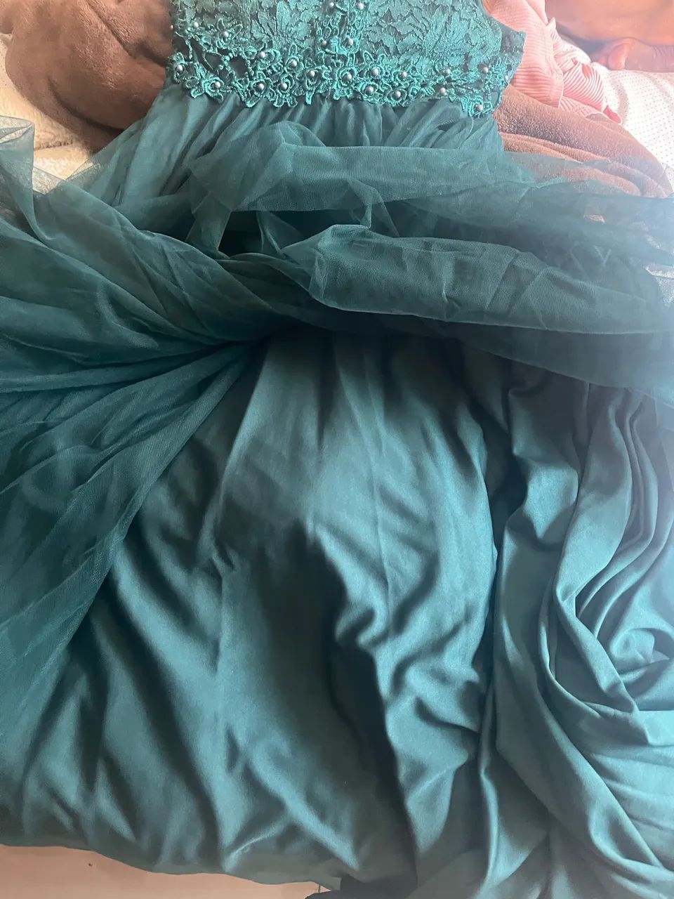 VESTIDO LONGO VERDE  - Foto 5