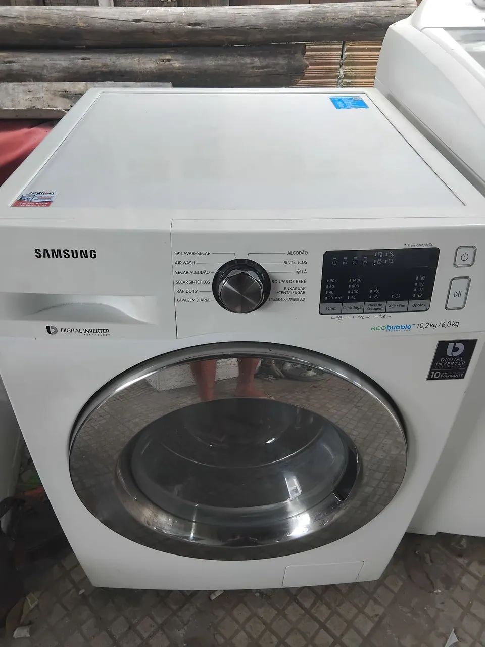 Lava e seca 10kg