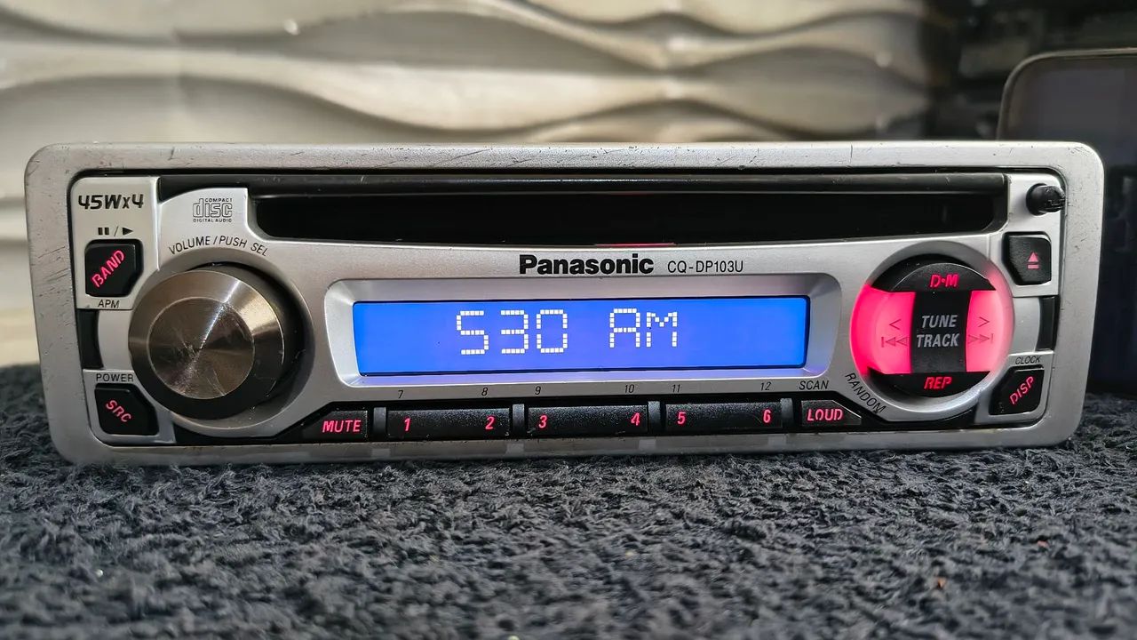 Rádio Panasonic com Bluetooth na função AM. - Foto 4
