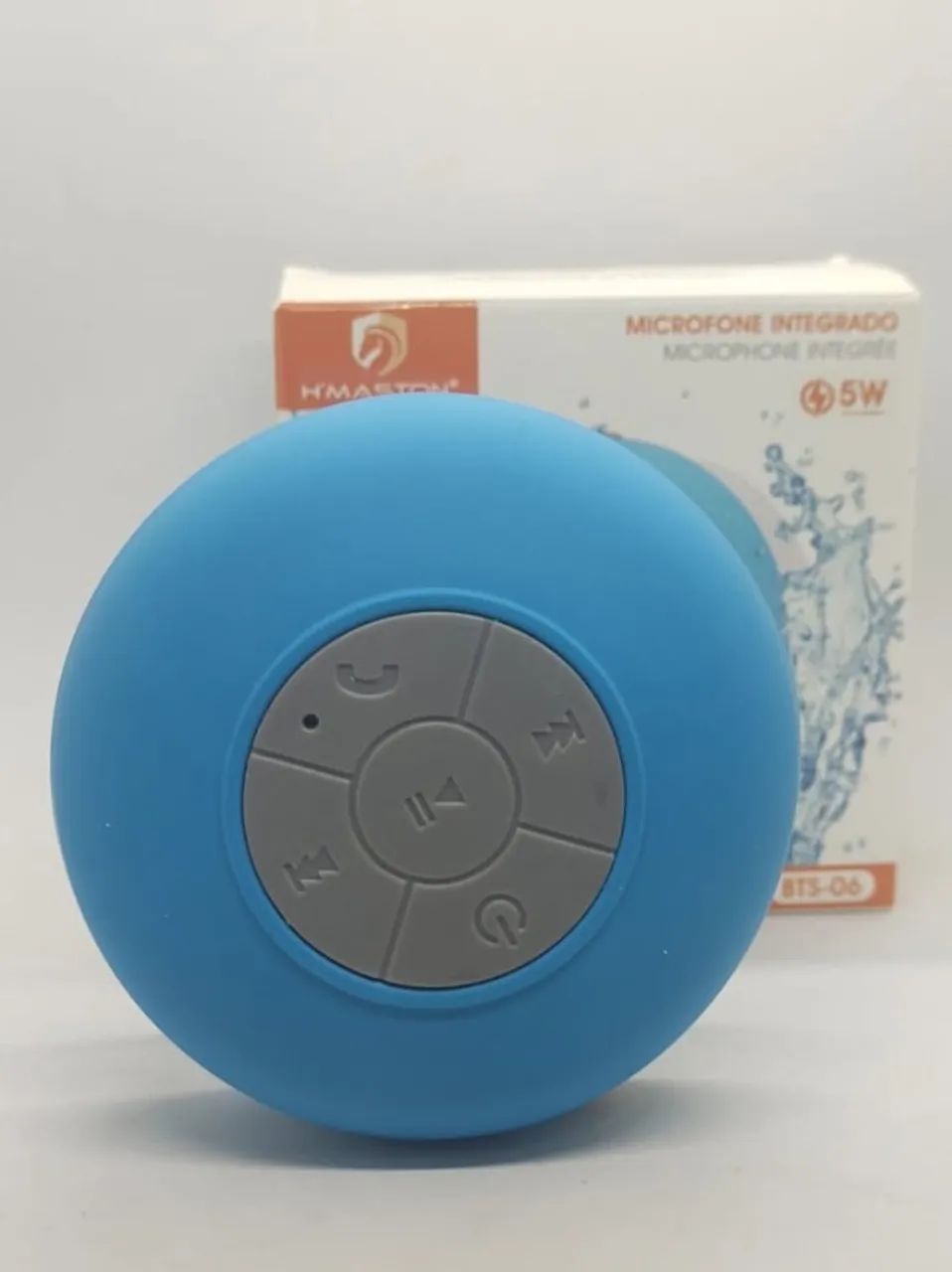 CAIXA DE SOM BLUETOOTH À PROVA D?ÁGUA COM VENTOSA - Foto 3