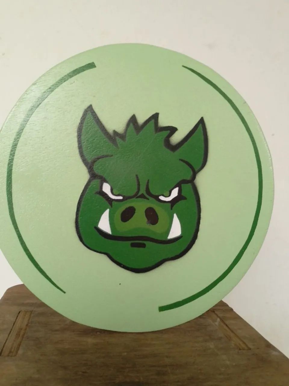 Banquinho Palmeiras Personalizado Artesanal  - Foto 5