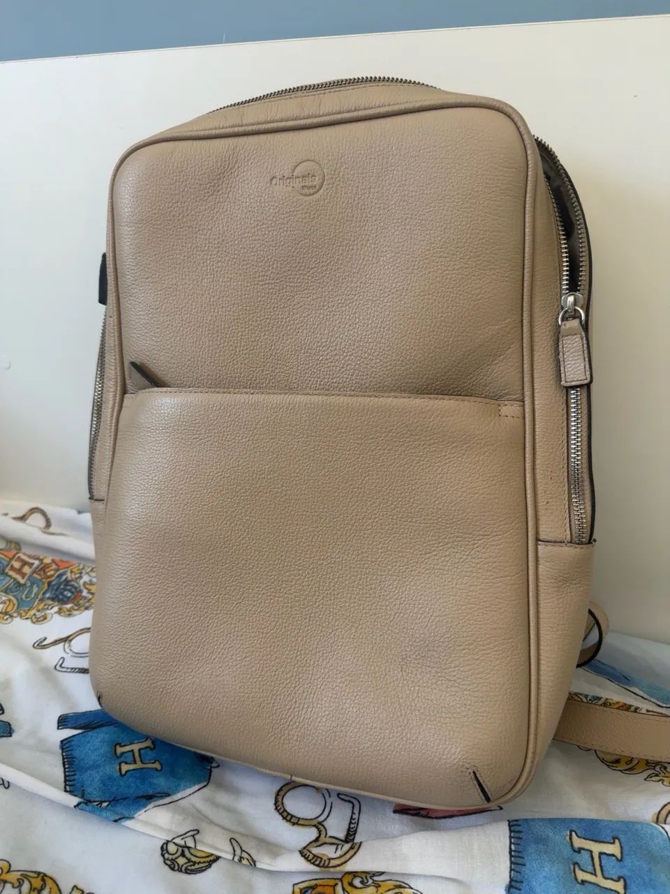 Mochila Originalis em couro  - Foto 4