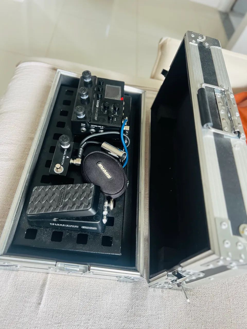 HX Stomp + Pedal Dunlop + Pedalboard 
