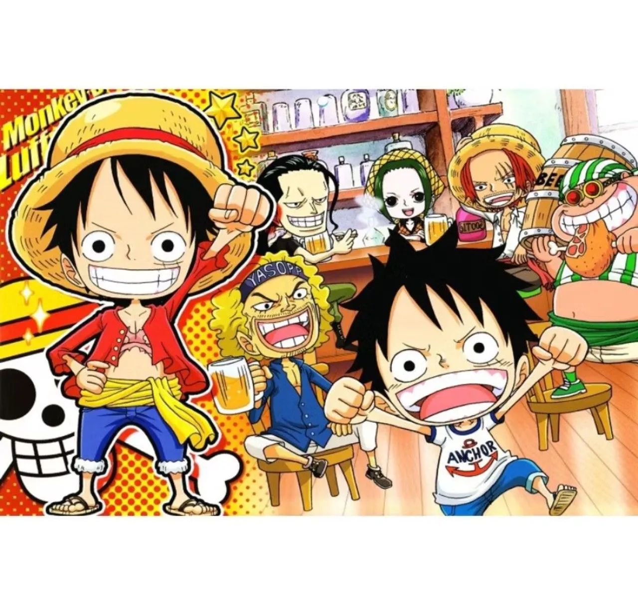 Mini Puzzle One Piece 1000 Peças 