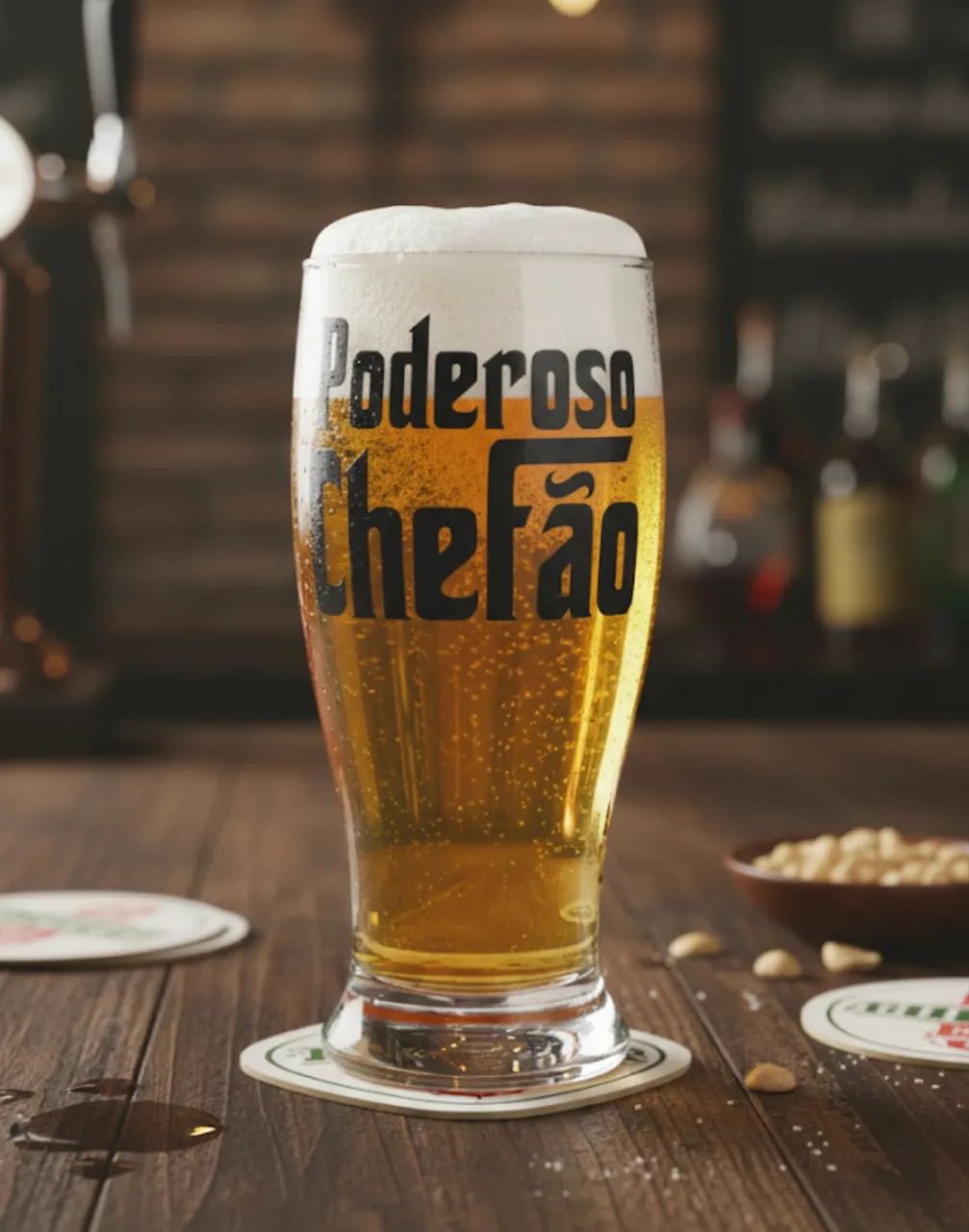 Taça de vidro o Poderoso Chefão  - Foto 4