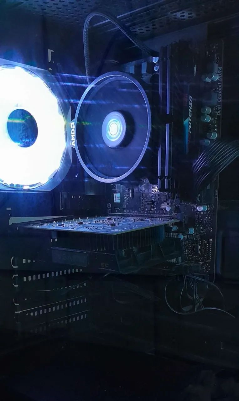 PC Gamer Ryzen 5 + GTX 1050 3GB com Periféricos! - Foto 2