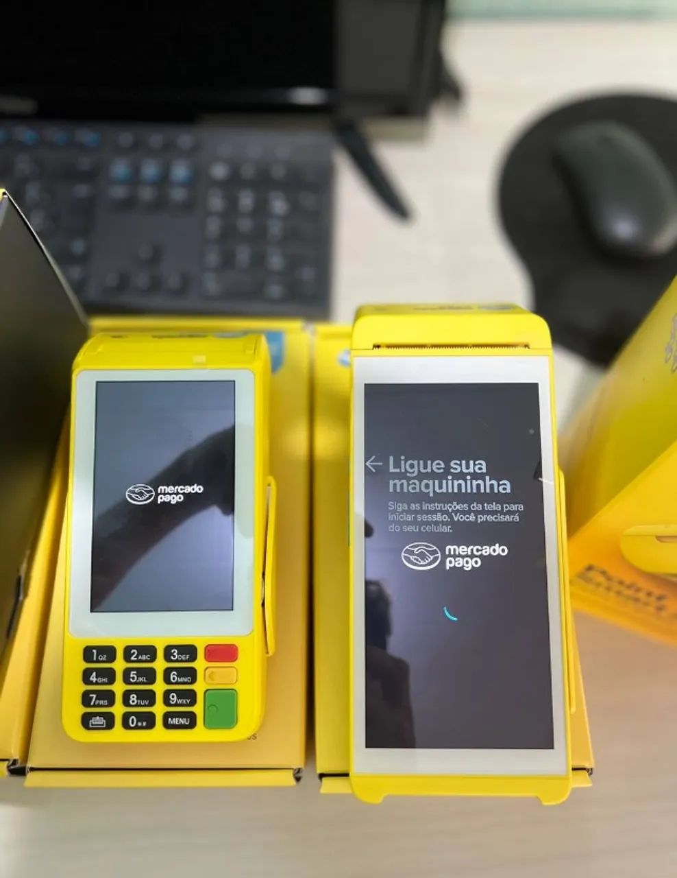 Maquininha de Cartão Mercado Pago Point Pro 3 - Foto 2
