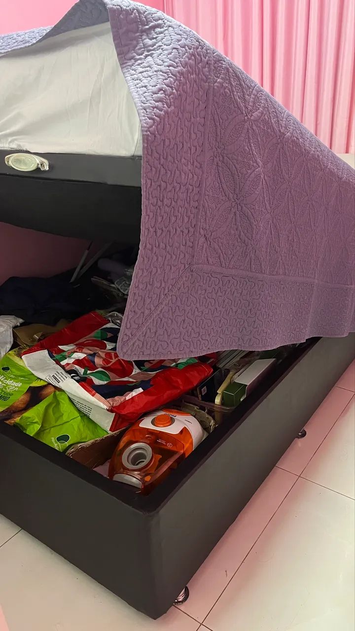 Cama de casal com baú  - Foto 3