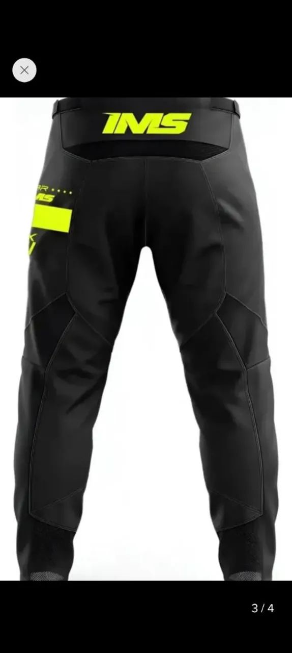 Conjunto Motocross Ims Mx Cinza 2026 tamanho 42 (G) - Foto 3