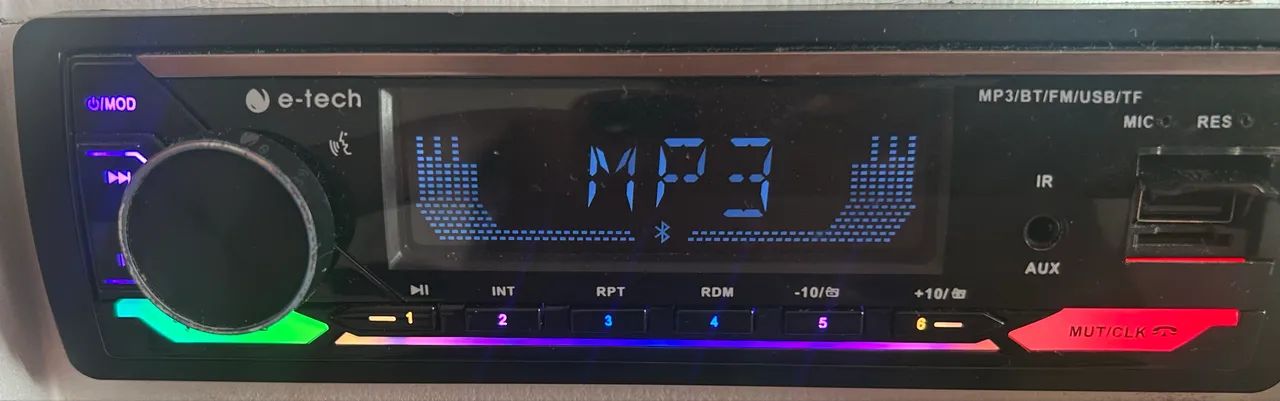 Rádio E-tech Premium Plus Bluetooth 