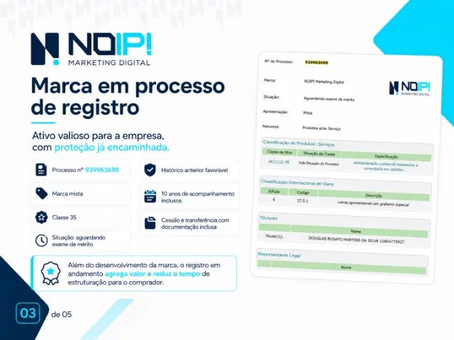 MARCA PARA AGÊNCIA DE MARKETING E PUBLICIDADE - Foto 3