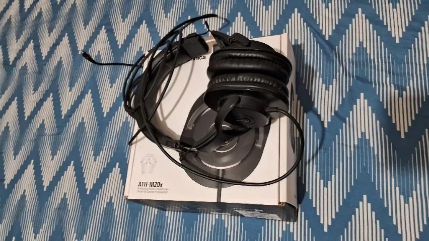 Fone De Ouvido Audio-technica Ath-m20x - Foto 3