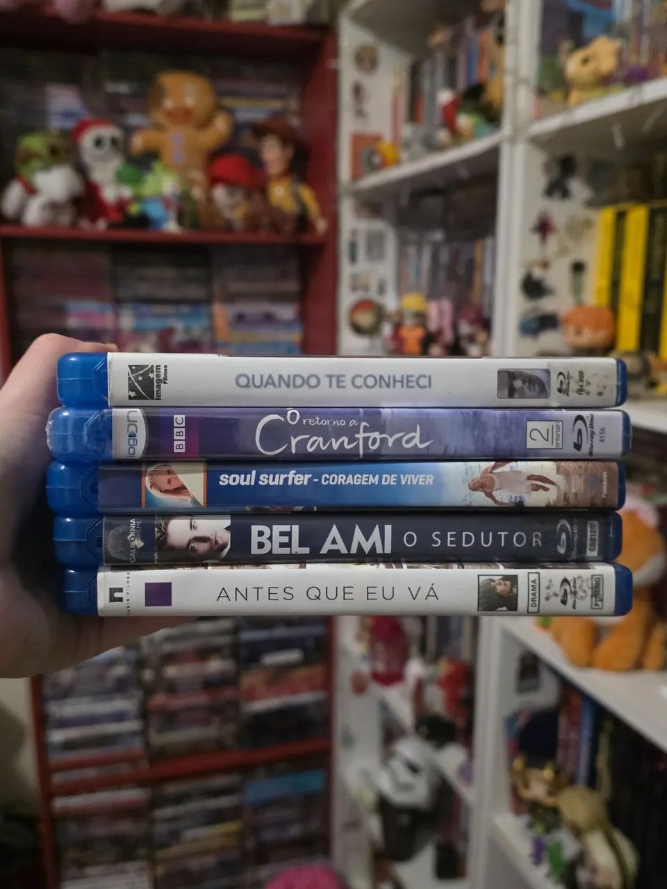 Lote 5 filmes em Blu-ray